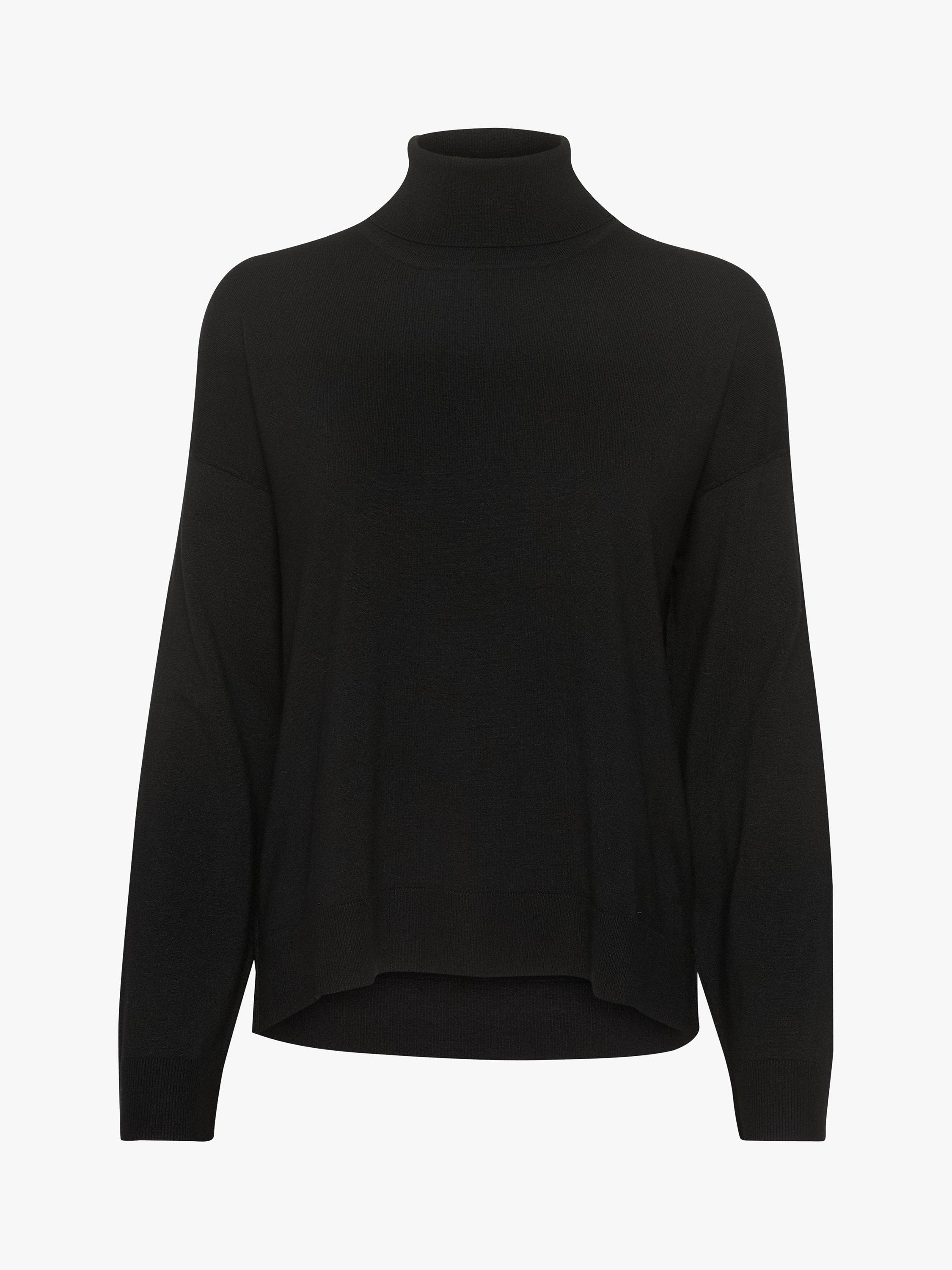Product image 4 of 5, which shows MY ESSENTIAL WARDROBE Emma Roll Neck Jumper, Black, M