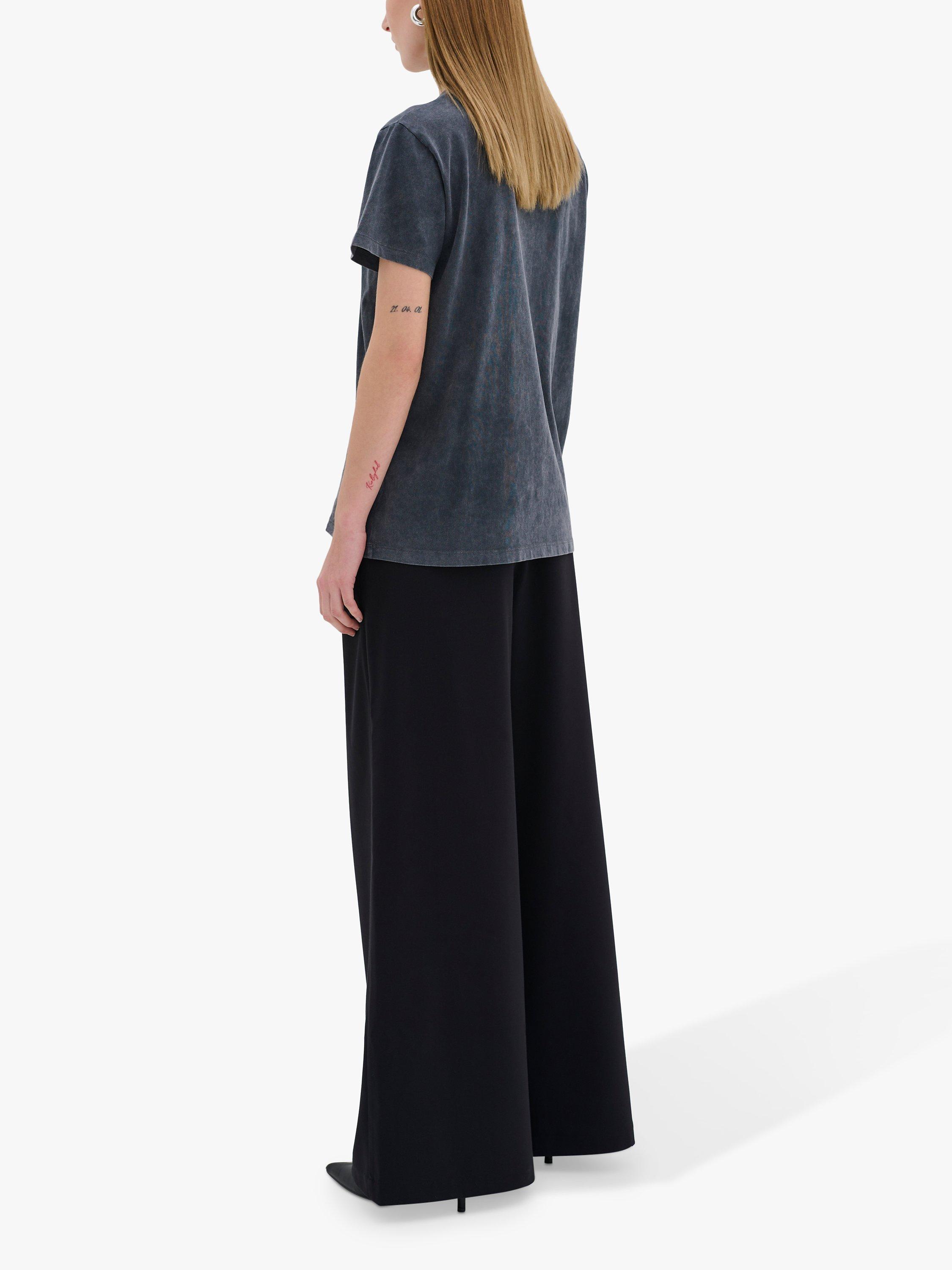Product image 2 of 5, which shows MY ESSENTIAL WARDROBE Seattle T-Shirt, Dark Grey, S