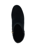 Dune London Ottack 2 Suede Side Zip Block Heel Ankle Boots