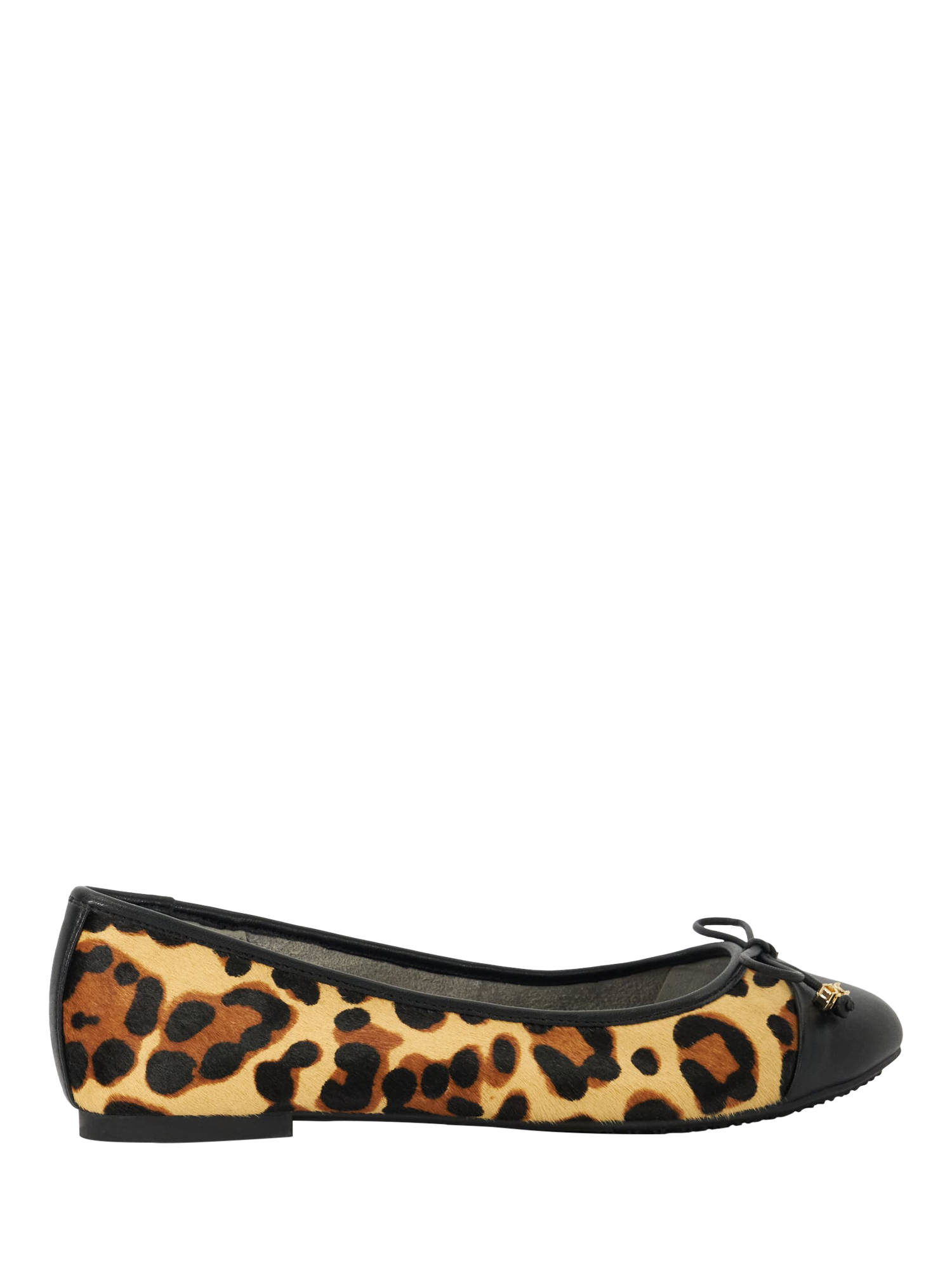 Leopard print ballerina pumps deals