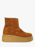 Dune London Podsey Suede Boots, Tan