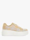 Dune Episode Fabric Chunky Trainers, Beige