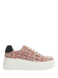 Dune Episode 2 Chunky Lace Up Flatform Trainers, Pink