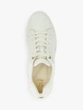 Dune London Episode Leather Chunky Trainers, White