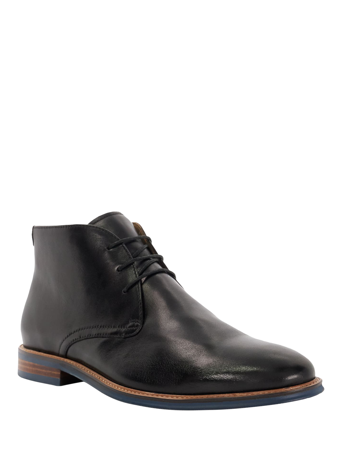 Dune captains boots black on sale