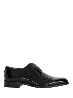 Dune London Salisbury Premium Leather Sole Derby Shoes, Patent Black