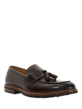 Dune London Shaw Leather Tassel Loafers
