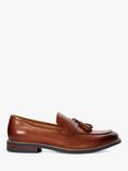 Dune Simley Leather Tassel Loafers, Tan