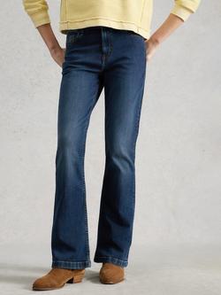White Stuff Harriet Bootcut Jeans - view 2, Mid Denim