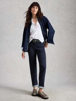 White Stuff Taylor Straight Cut Jeans, Dark Navy