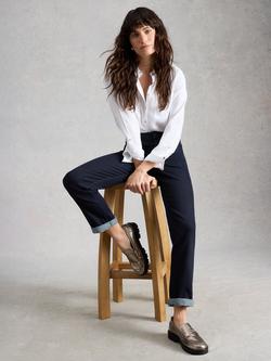 White Stuff Taylor Straight Cut Jeans - view 2, Dark Navy