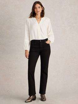 White Stuff Harriet Bootcut Jeans, Black