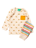 Little Green Radicals Baby Organic Cotton Rainbow Playset, Cream