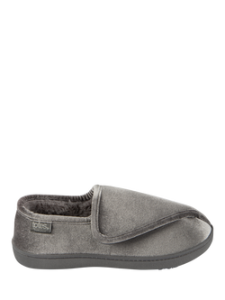 totes Sparkle Velour Closed Back Slippers, Mink Sparkle