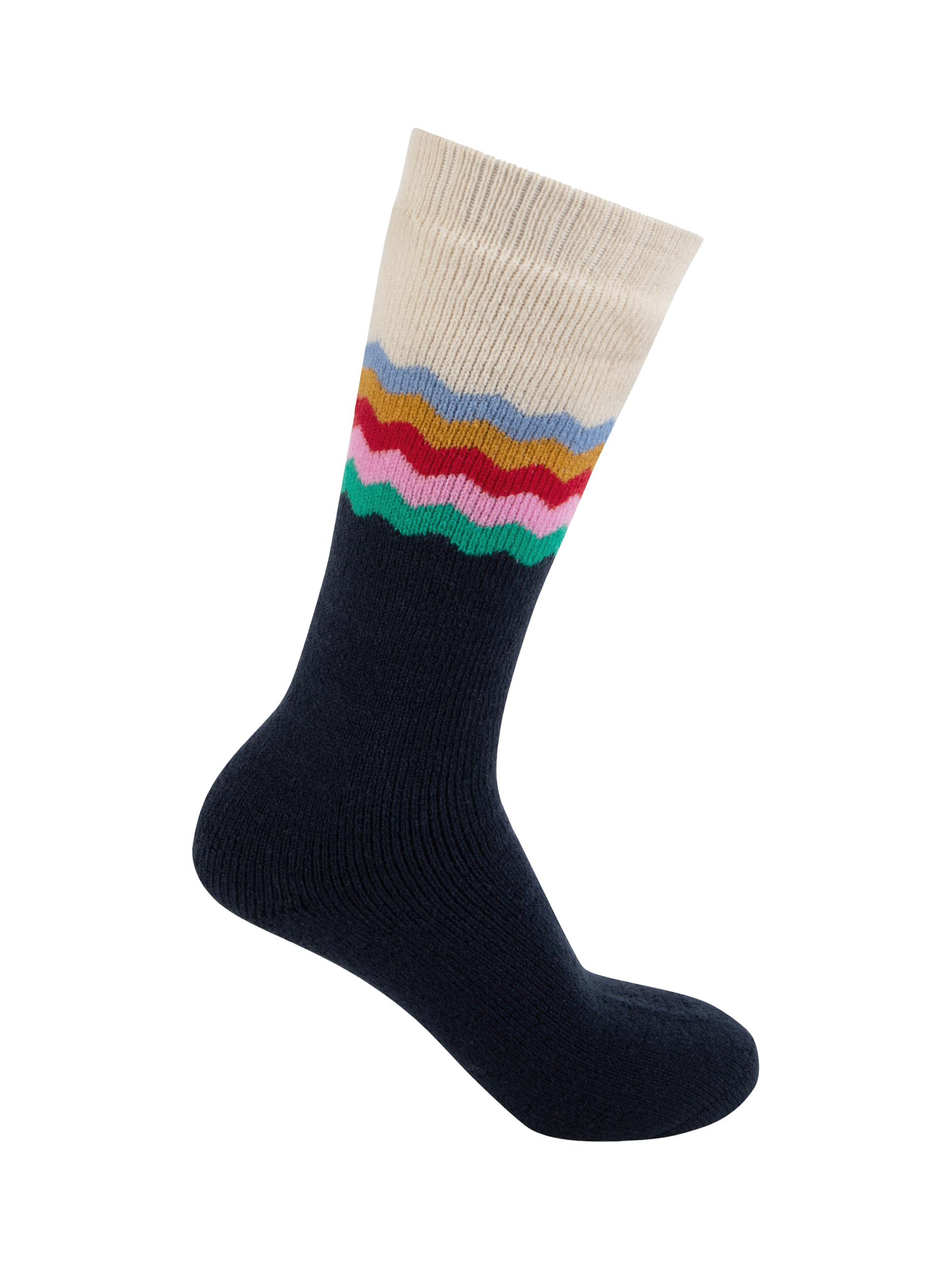 Product image 4 of 7, which shows totes Welly Boot Socks, Pack of 2, Multi, One Size
