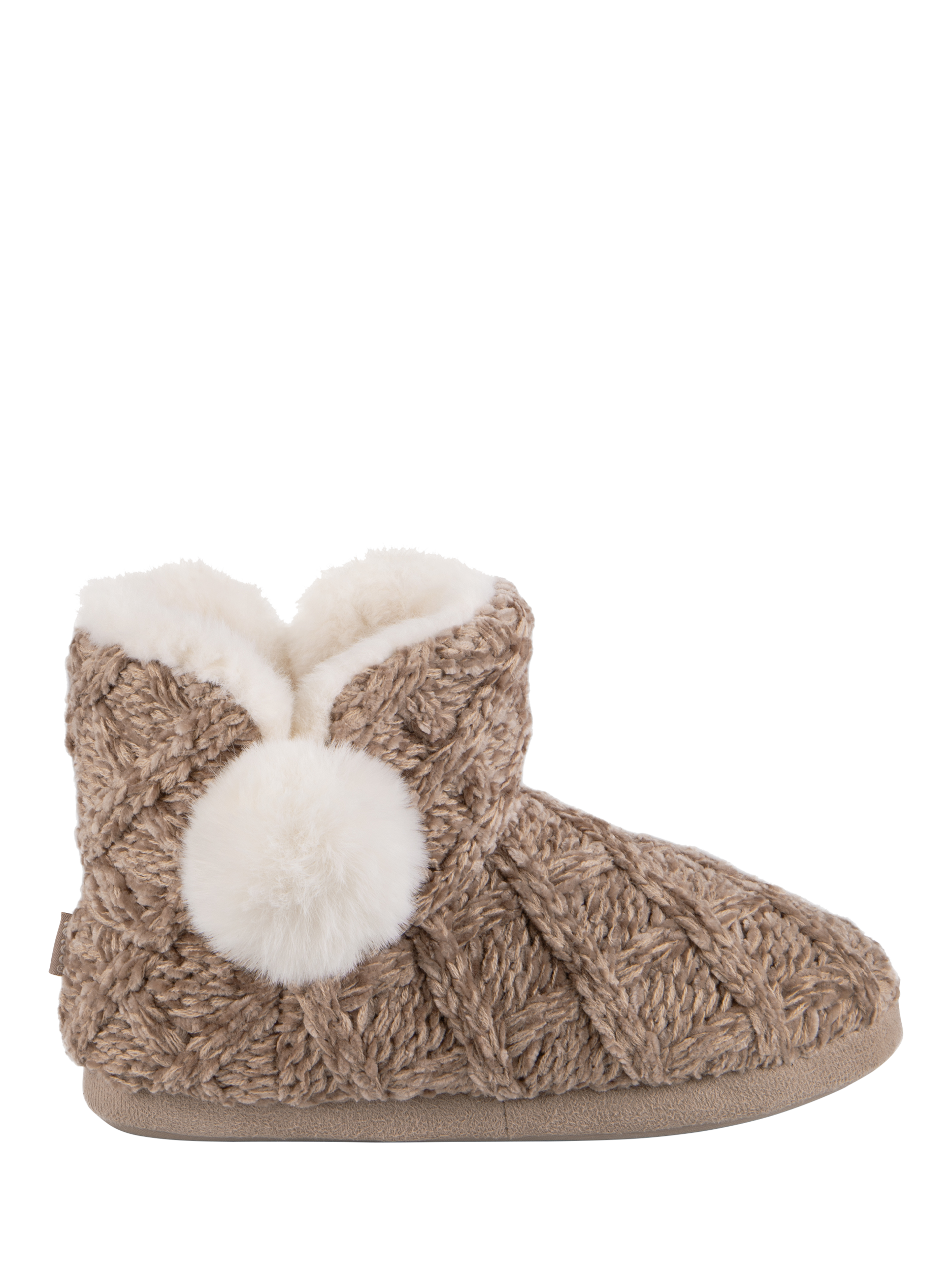 Cable knit slippers shop