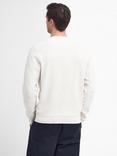 Barbour Diamond Stitch Sweatshirt, Whisper White