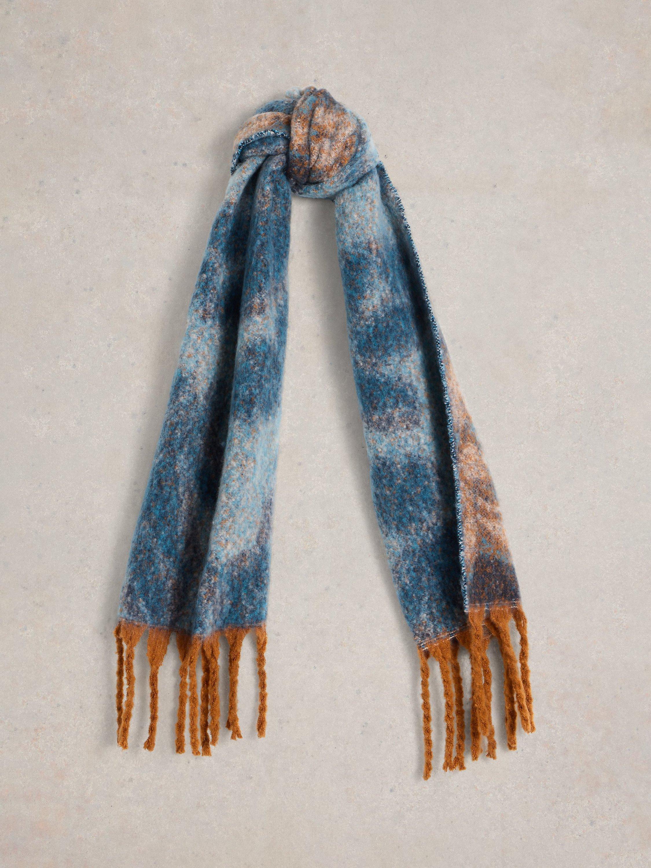 White Stuff Shelly Scarf Blue Multi