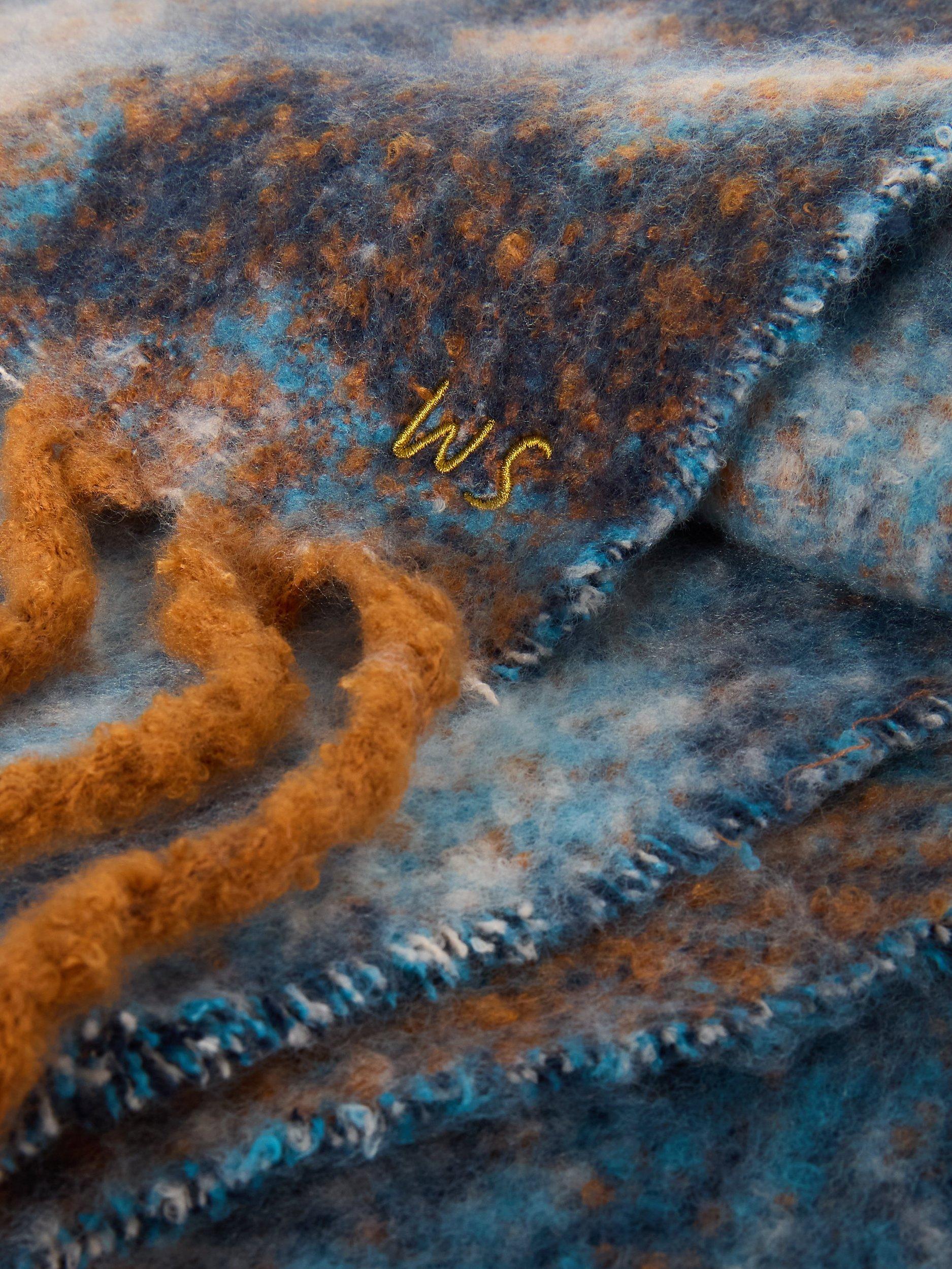 Product image 3 of 4, which shows White Stuff Shelly Scarf, Blue/Multi, One Size