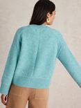 White Stuff Judi Cardigan, Aqua