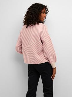 KAFFE Verana Wool Blend Jumper - view 2, Beige/Lilac