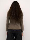 KAFFE Kinnie Stripe Cuff Blazer