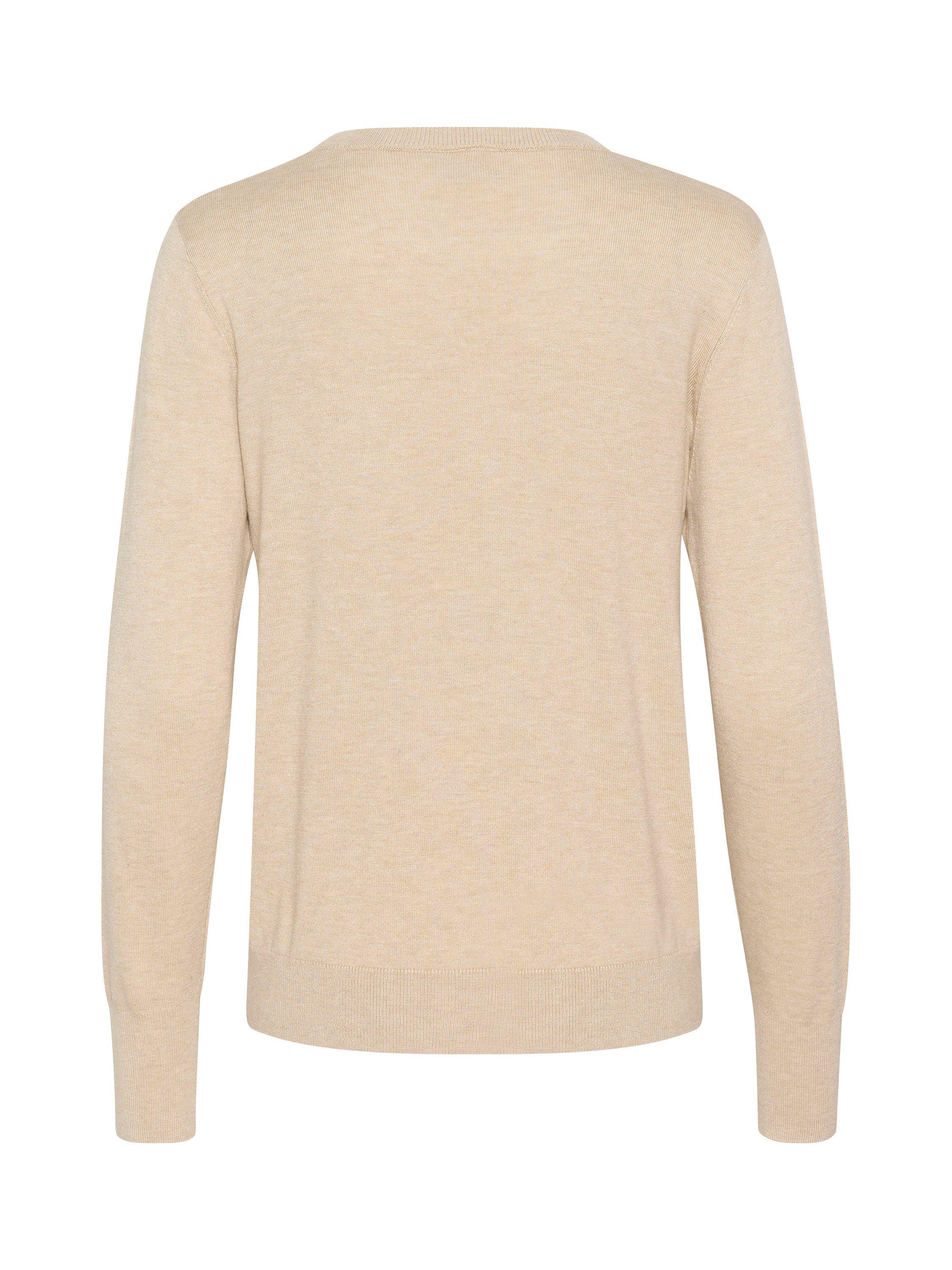Product image 6 of 6, which shows KAFFE Kalizza Fine Knit Jumper, Feather Gray Melange, XS