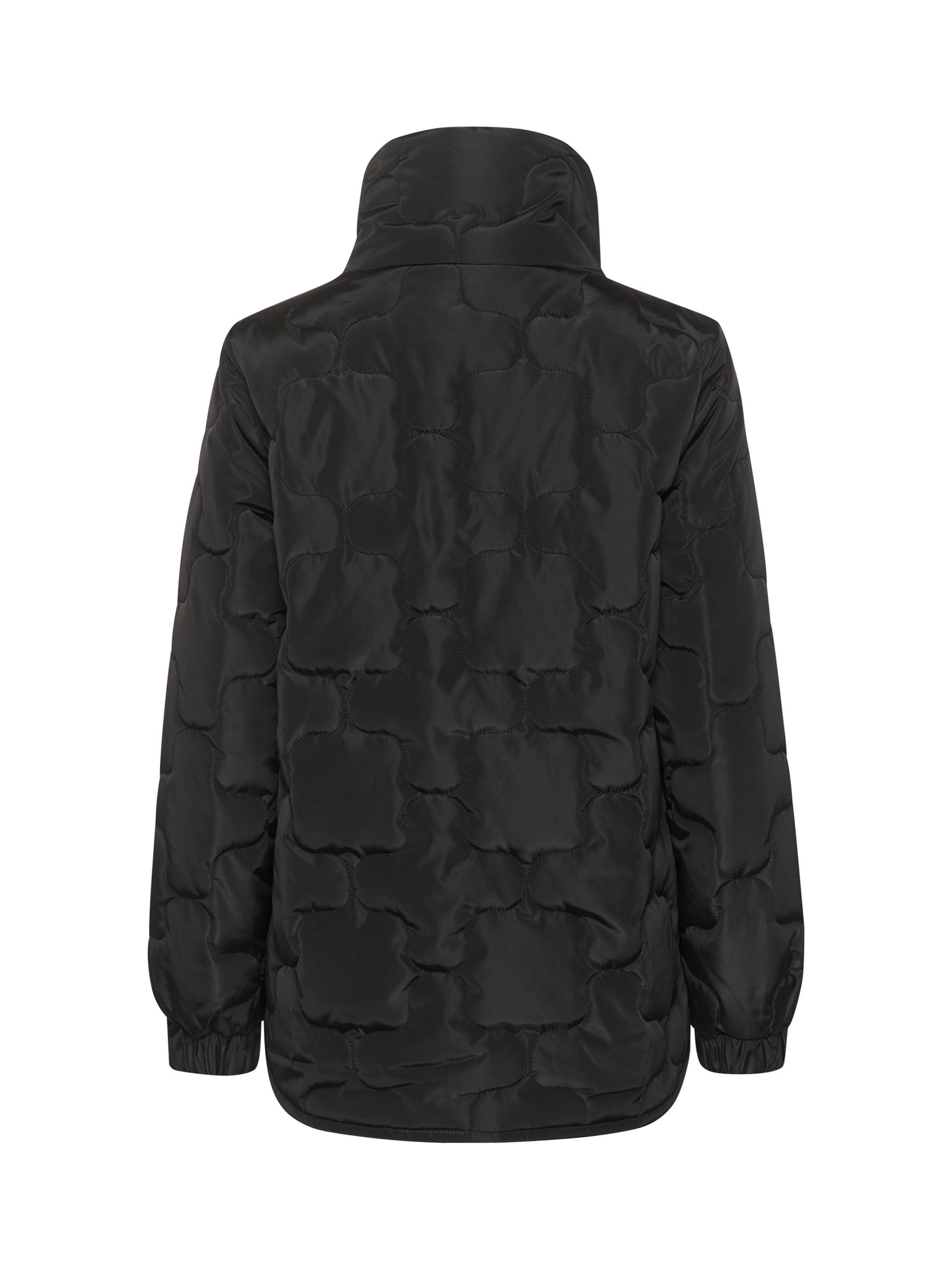 Product image 6 of 6, which shows KAFFE Lindsey Quilted Jacket, Black Deep, 8