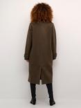 KAFFE Annelise Longline Teddy Coat