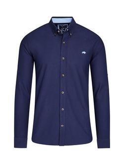 Raging Bull Short Sleeve Oxford Shirts, Pack of 2 - view 2, Navy/White