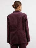 Albaray Organic Cotton Corduroy Jacket, Wine