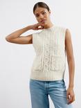 Albaray Cable Pocket Tank, Cream