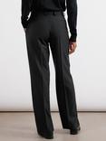 Albaray Straight Tailored Trousers, Black