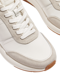 FitFlop F-Mode Flow Flatform Trainers - view 2, Urban White