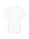 Part Two Jamina Stay Organic Cotton T-Shirt, White/Dark Navy