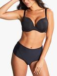 Panache 365 Underwired Plunge T-Shirt Bra, Black