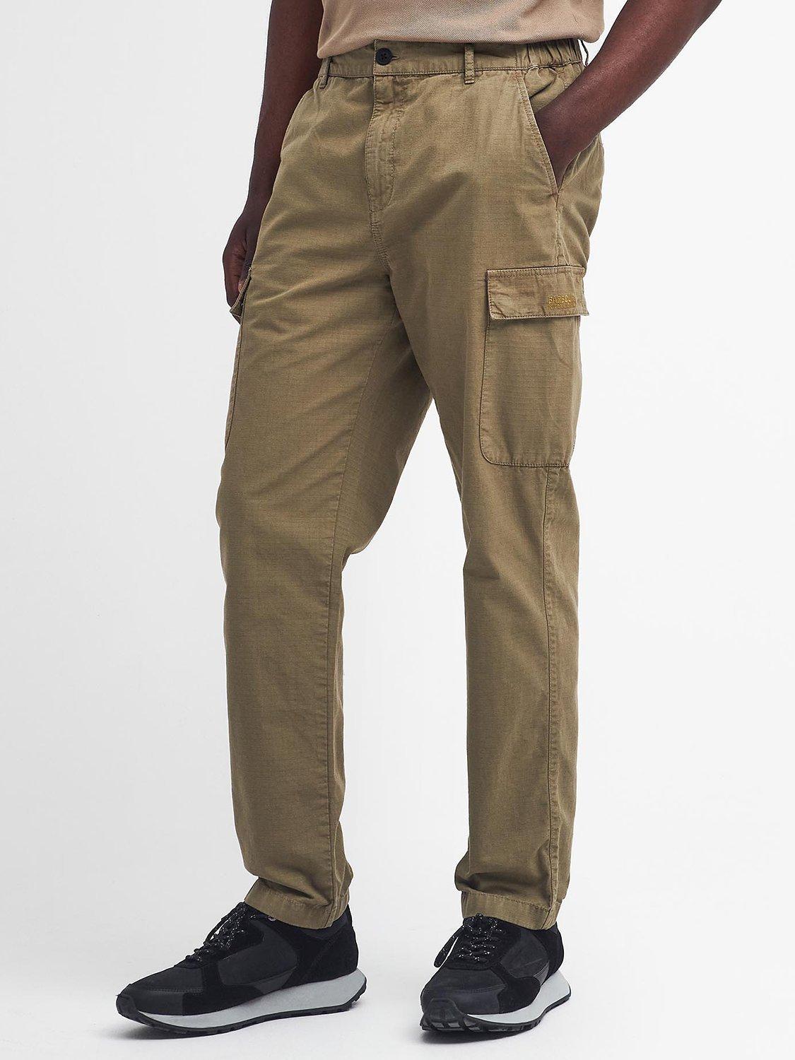 Product image 3 of 6, which shows Barbour Ripstop Cargos, Bleached Olive, 30R