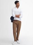 Barbour Sueded Sateen Tailored Trousers, Sandstone