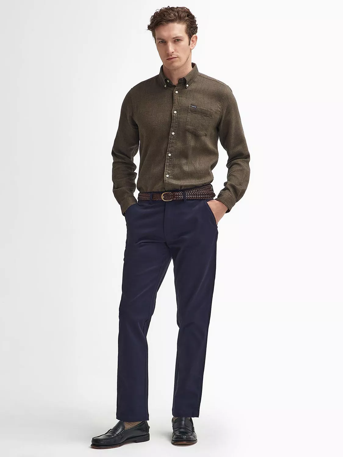 Barbour trousers mens sale online