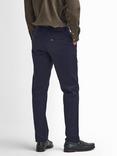 Barbour Sueded Sateen Tailored Trousers, Navy