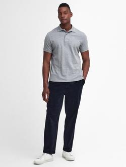 Barbour Stretch Cord Relaxed Trousers, Dark Navy - view 2, Dark Navy