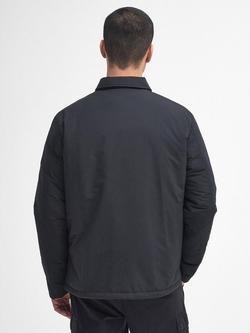 Barbour International Distill Quilted Jacket, Black - view 2, Black