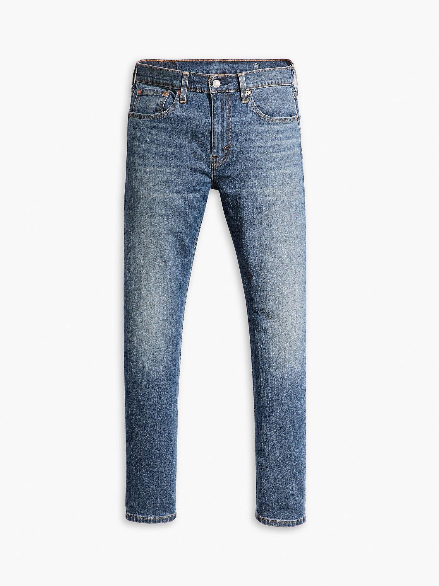 Product image 4 of 4, which shows Levi's 502 Slim Taper Everything Jeans, Blue Denim, 30L