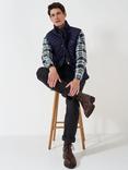 Crew Clothing Quilted Gilet, Navy Blue, Navy Blue