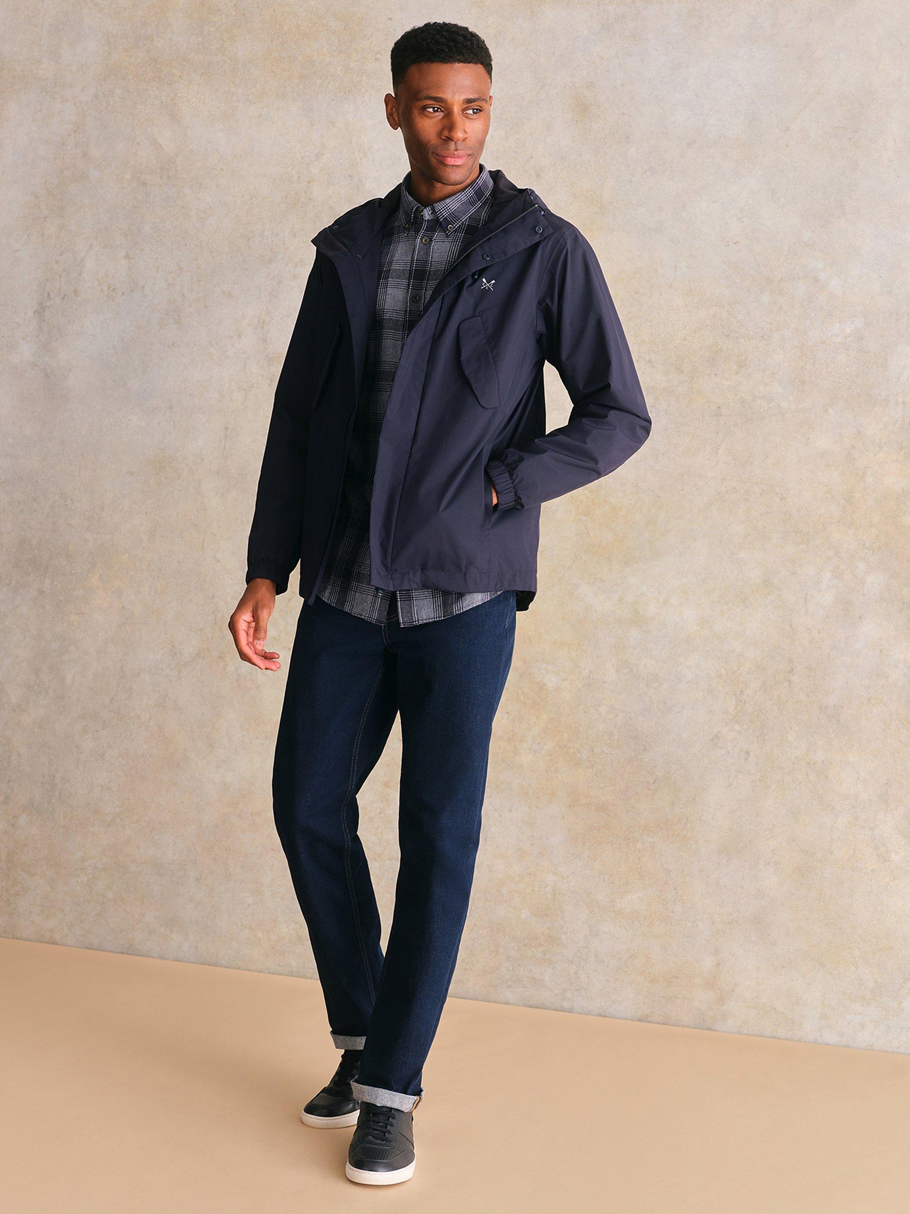 Crew Clothing Salisbury Waterproof Anorak, Navy