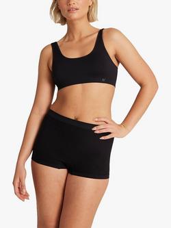 Nudea Essentials Seamless Smooth Crop Top, Pack of 2, Blush/Black, Blush/Black