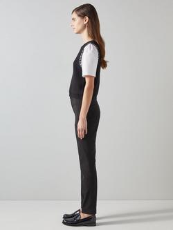 L.K.Bennett Esen Trousers - view 2, Black