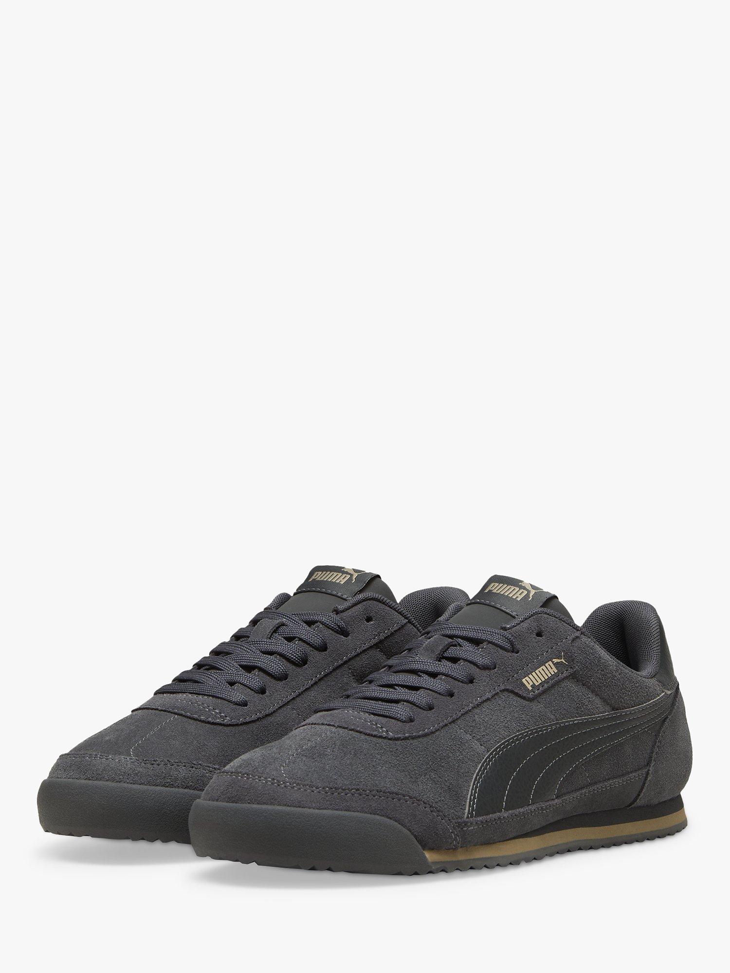 Product image 3 of 6, which shows PUMA Turino II Trainers, Grey Suede, 7
