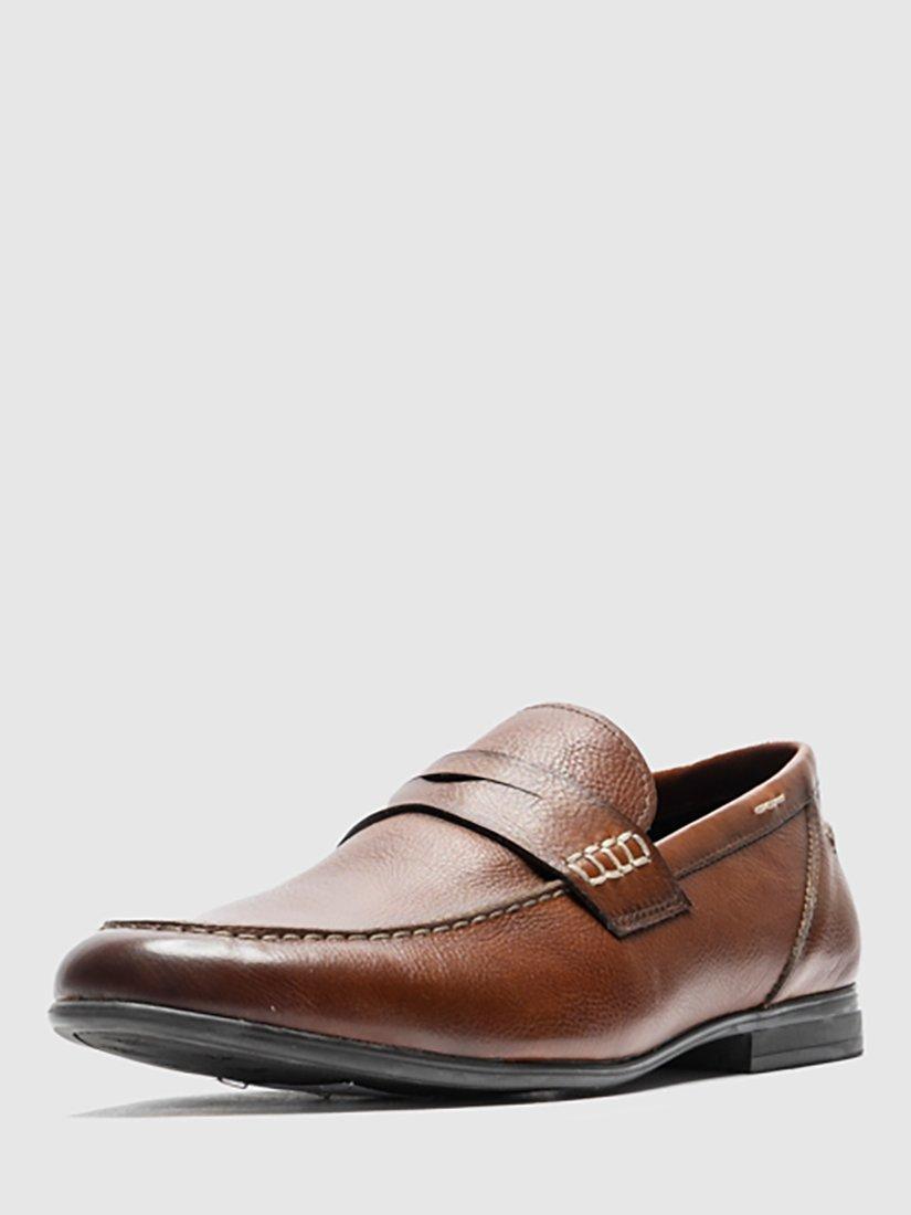 Product image 10 of 10, which shows Rodd & Gunn St James Leather Loafers, Cognac, 7