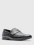 Rodd & Gunn St James Leather Loafers, Nero